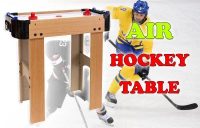 APT Stolní Air Hockey - vzdušný hokej 67cm x 29,5 cm x 62 cm