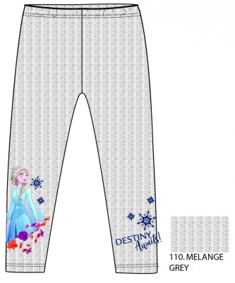 Javoli Dětské legíny Disney Frozen vel. 110 šedé