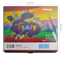 ISO 8643 Výtvarná sada Bellacio 258ks - bazar
