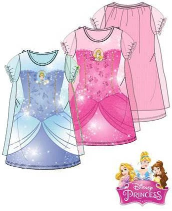 Javoli Detská nočná košieľka so závojom Disney Princess vel. 98 modrá