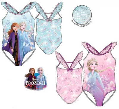 Javoli Jednodílné plavky Disney Frozen vel. 110 modré