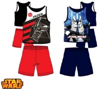 Javoli Dětské letní chlapecké pyžamo Star Wars vel. 128 modré