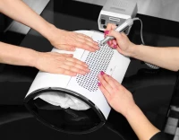 Beautylushh 8887 Odsávačka prachu na nechty 40W biela bazár