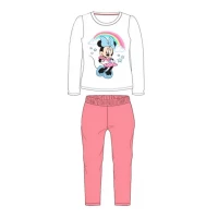Javoli Dětské dívčí pyžamo Disney Minnie vel. 122 růžové
