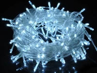 ISO Vánoční osvětlení 200 LED studená bílá 2v1