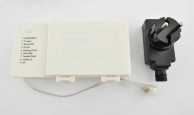 ISO Vánoční osvětlení 200 LED studená bílá 2v1