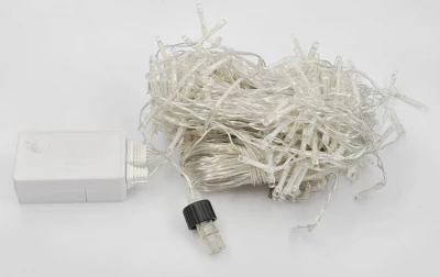 ISO Vánoční světelný závěs 200 LED teplá bílá 30V