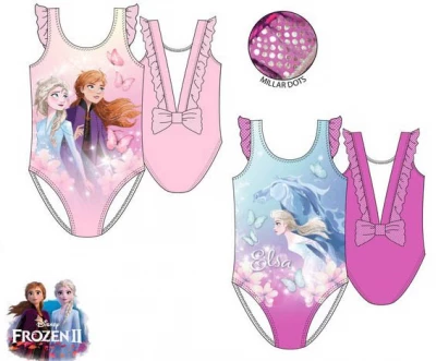 Javoli Jednodílné plavky Disney Frozen vel. 128 světle růžové II