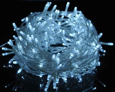 ISO Vánoční osvětlení 200 LED studená bílá 30V