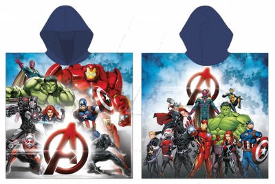 Javoli Pončo Marvel Avengers 55 x 110 cm modré