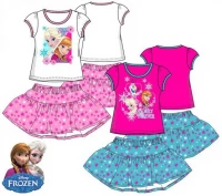 Javoli Dívčí Set tričko + sukně Disney Frozen vel. 116 růžová