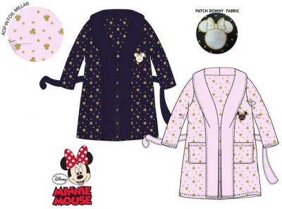 Javoli Dětský župan Disney Minnie vel. 116 cm modrý