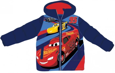 Javoli Zimná bunda s kapucňou Disney Cars vel. 110 modrá