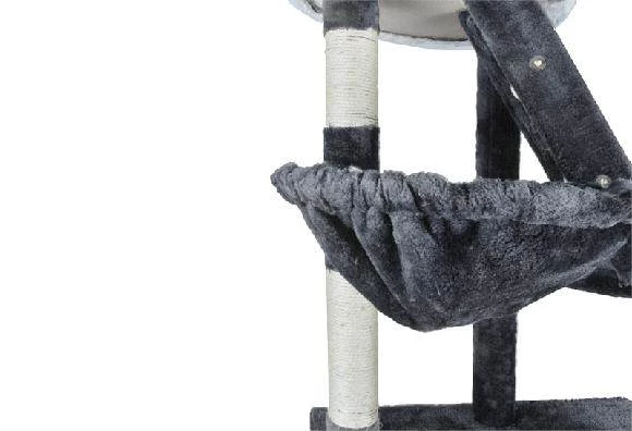 Malatec 2951 Škrabadlo pro kočky 255 cm béžovo-bílé