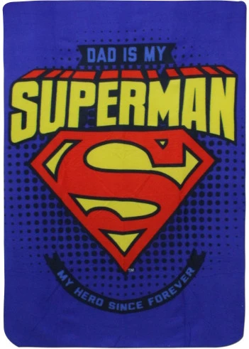 Javoli Deka fleecová Superman 100 x 140 cm