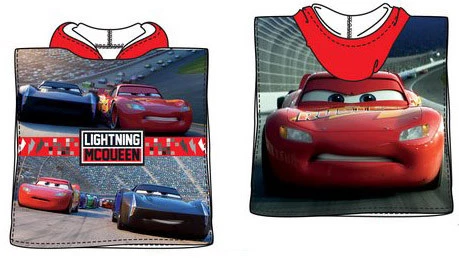 Javoli Pončo Disney Cars 50 x 100 cm I