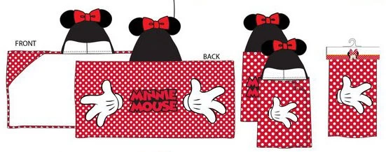 Javoli Pončo Disney Minnie 60 x 125 cm I