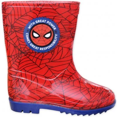 Javoli Holínky Marvel Spiderman červené vel. 33/34