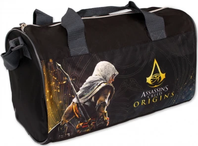Javoli Detská športová taška Assassins Creed 22 x 38 x 20 cm čierna