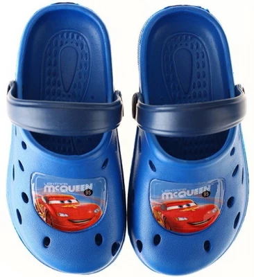 Javoli Detské gumové šľapky Disney Cars 23/24 modré II