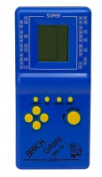 KIK Digitálna hra Brick Game Tetris modrý