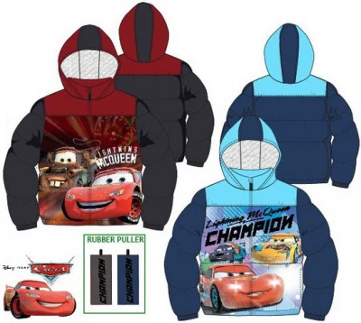 Javoli Zimná bunda s kapucňou Disney Cars vel. 116 modrá II