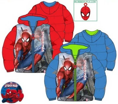 Javoli Zimní bunda s kapucí Marvel Spiderman vel. 94 modrá