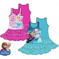 Javoli Detské šaty Disney Frozen veľ. 104 svetlo modré