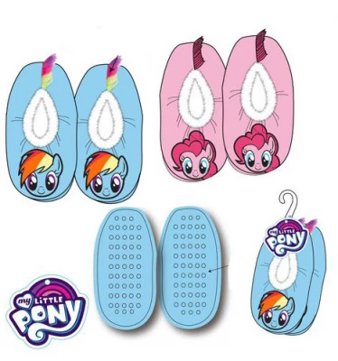 Javoli Detské papuče My Little Pony 31/32 svetlo ružové