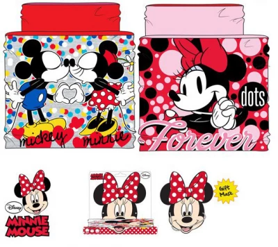 Javoli Nákrčník s potiskem Disney Minnie červený