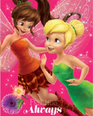 Javoli Fleecová deka Disney Fairies 120 x 150 cm