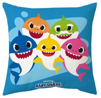 Javoli Dekoračné vankúš Baby Shark 40 x 40 cm IV