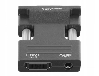 ISO Prevodník HDMI na VGA D-SUB + Audio výstup