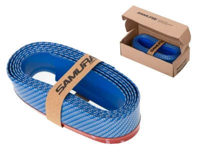 KIK Samolepiaca páska 5D Karbón 6 cm x 2.5 m modrá
