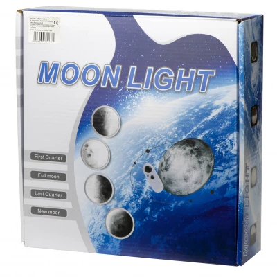 KIK 3D Lampa mesiac 25 cm