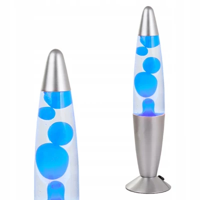 Verk 18157 Lávová lampa 34 cm modrá