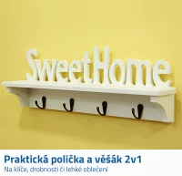 GFT Polička - věšák