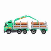 Wader 8725 Volvo Auto návěs + nakladač 72 cm