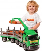 Wader 8725 Volvo Auto návěs + nakladač 72 cm