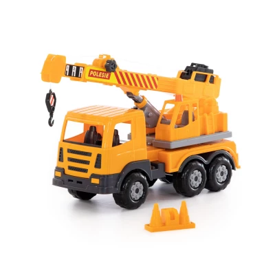 Wader 76533 Auto jeřáb žlutý