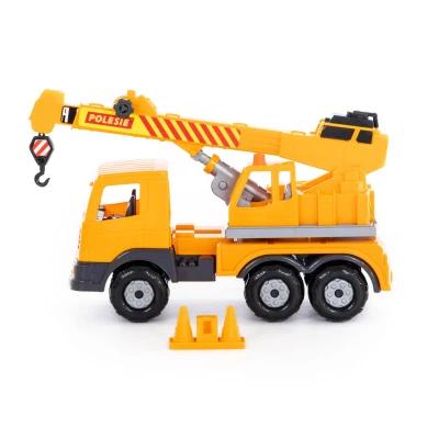 Wader 76533 Auto jeřáb žlutý