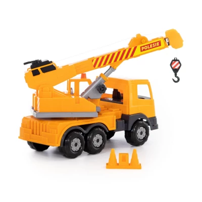 Wader 76533 Auto jeřáb žlutý