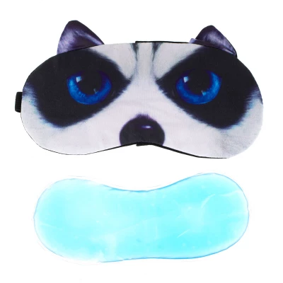 KIK 3D Maska na spanie oči pes