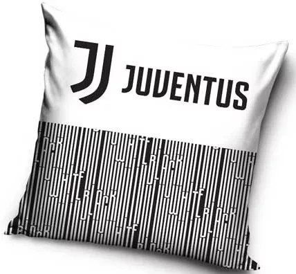 Javoli Povlak na vankúš FC Juventus 40 x 40 cm biely