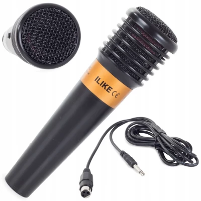 Verk 01118 Karaoke mikrofón káblový
