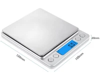 Verk 17067 Kuchyňská váha digitální, 0,1 g - 2000 g 