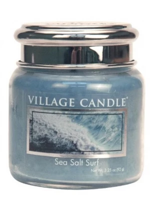 Village Candle Vonná svíčka ve skle, Mořský příboj - Sea Salt Surf 3,75oz