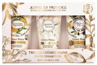 Jeanne en Provence Dárková sada krémů na ruce, 3x75ml