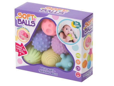 KIK Mäkké senzorické hracie kocky 6 ks