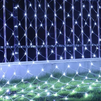 ISO 11341 Vianočný LED svetelná sieť - 260 x 200 cm, 160 diód, studená biela